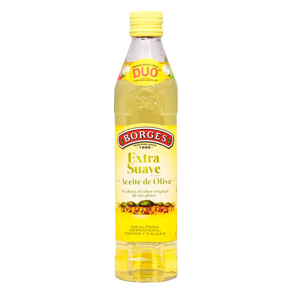 Aceite De Oliva Extra Suave Borges Botella 500 ml