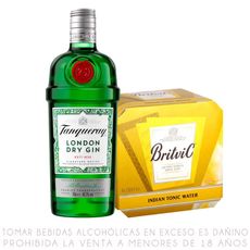 Gin-Tanqueray-London-Dry-Botella-700ml-Fourpack-Agua-T-nica-Britvic-Lata-150ml-1-351663584