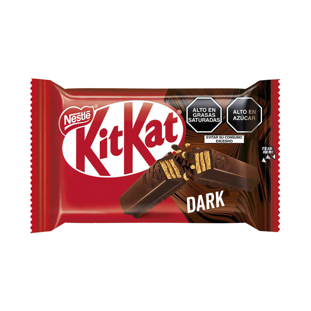 Oblea Rellena con Chocolate Kit Kat Dark 41.5g