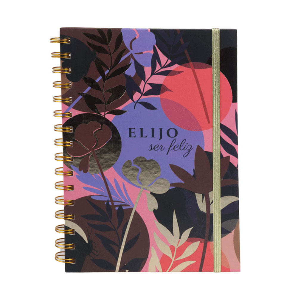 Libreta Artesco Anillada con Liga Florencia