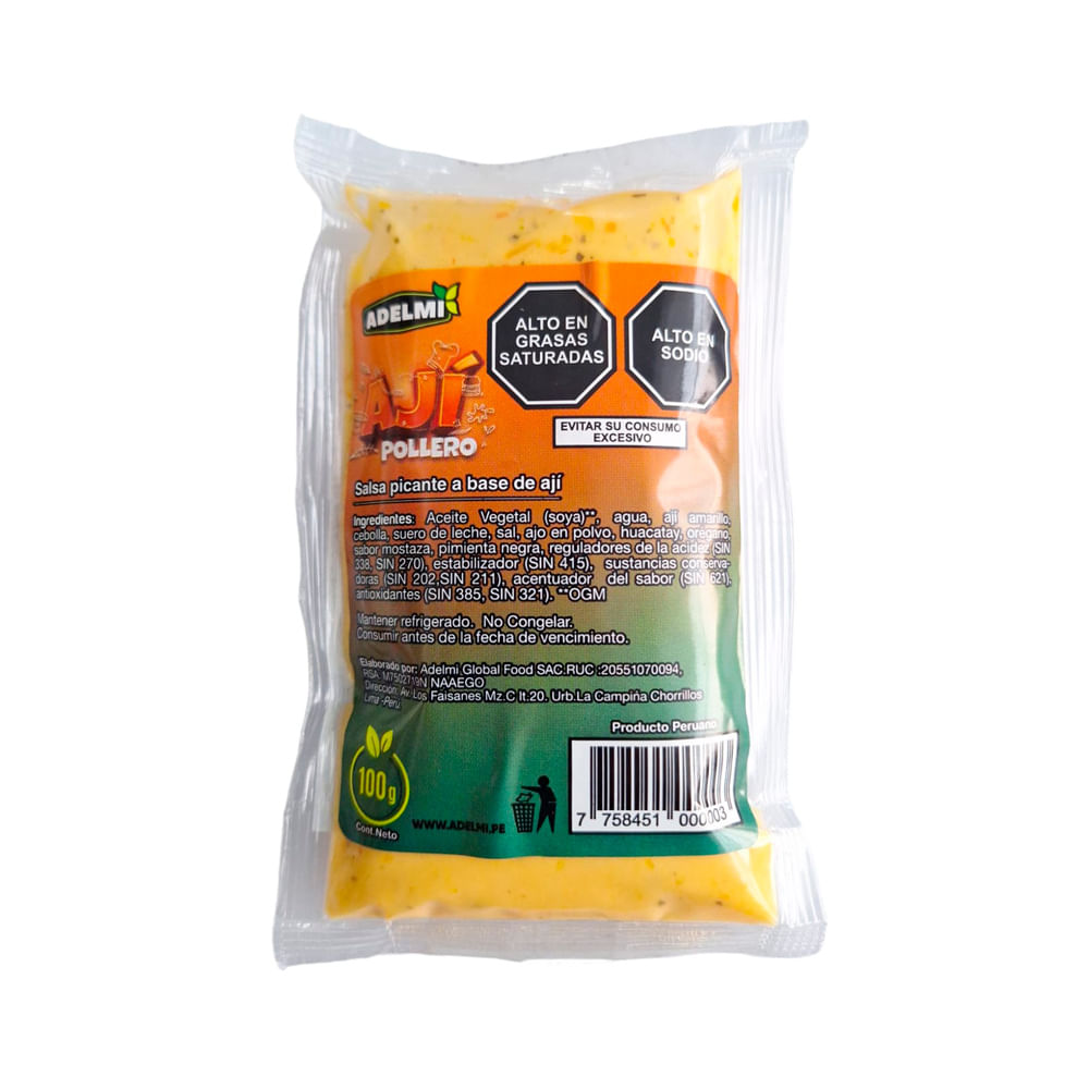 Ají Pollero Adelmi 100g
