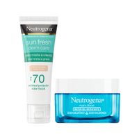 Pack Neutrogena: Gel Facial Hydro Boost 50ml + Protector Solar Sun Fresh