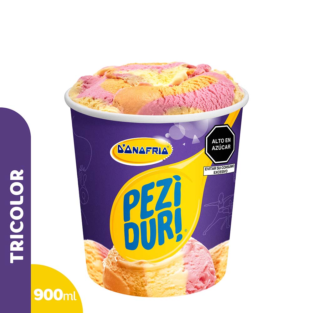 Helado Peziduri Tricolor 900ml