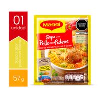 Sopa Instantánea Maggi Sabor Pollo con Fideos 57g