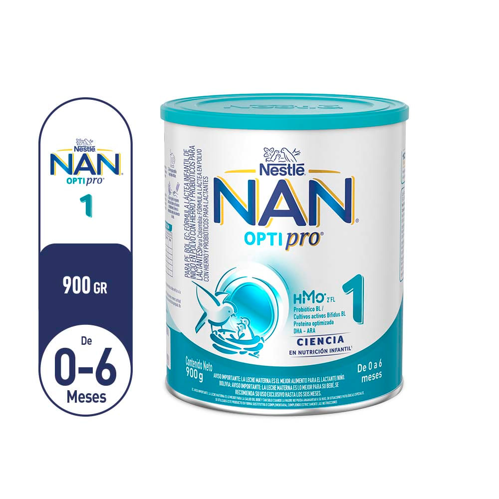 Fórmula en Polvo de Inicio NAN Optipro 1 Lata 900g
