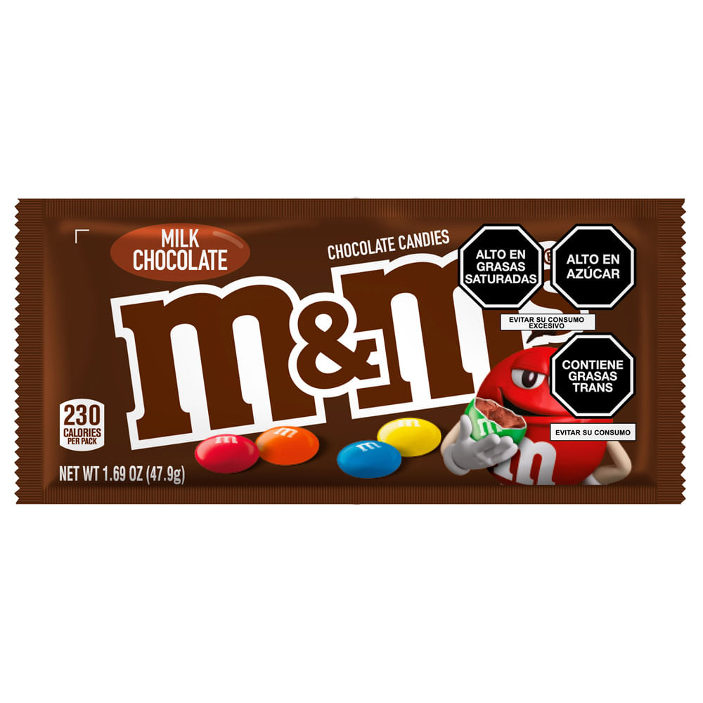 Chocolates Confitados M&M's Milk Chocolate 47.9g