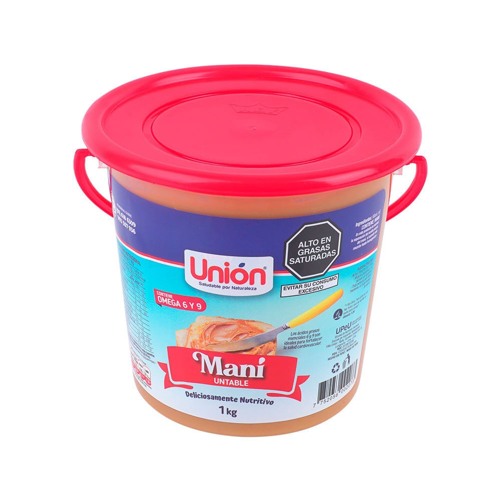 Mantequilla de Maní Unión 1Kg