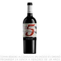 Vino Tinto Blend 5 Finques Reserva Botella 750ml