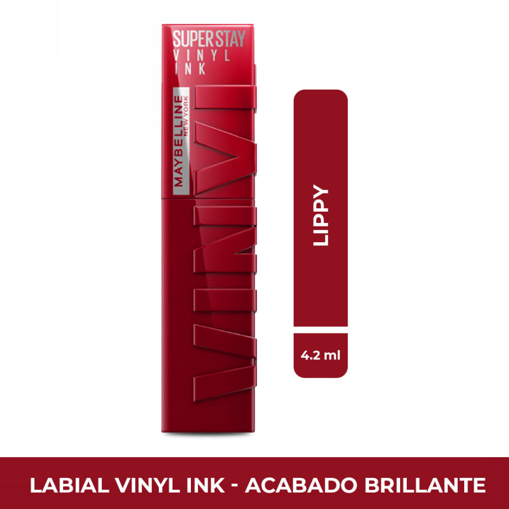 Labial Líquido Maybelline Superstay Vinyl Ink Lippy