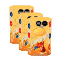 Pack x3 Bombones con Rellenos Surtidos Lindt Lindor 200g