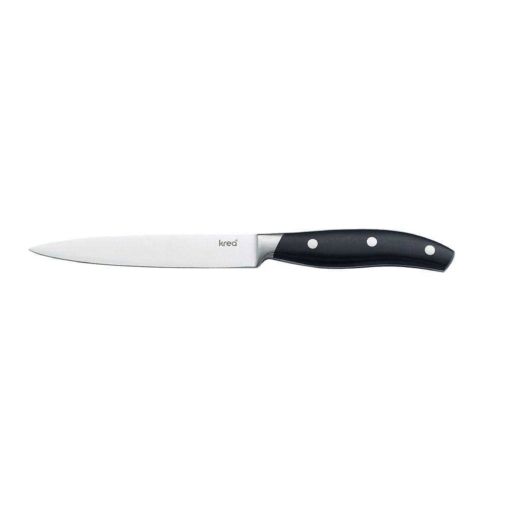 Cuchillo Krea Multiuso Mango Negro