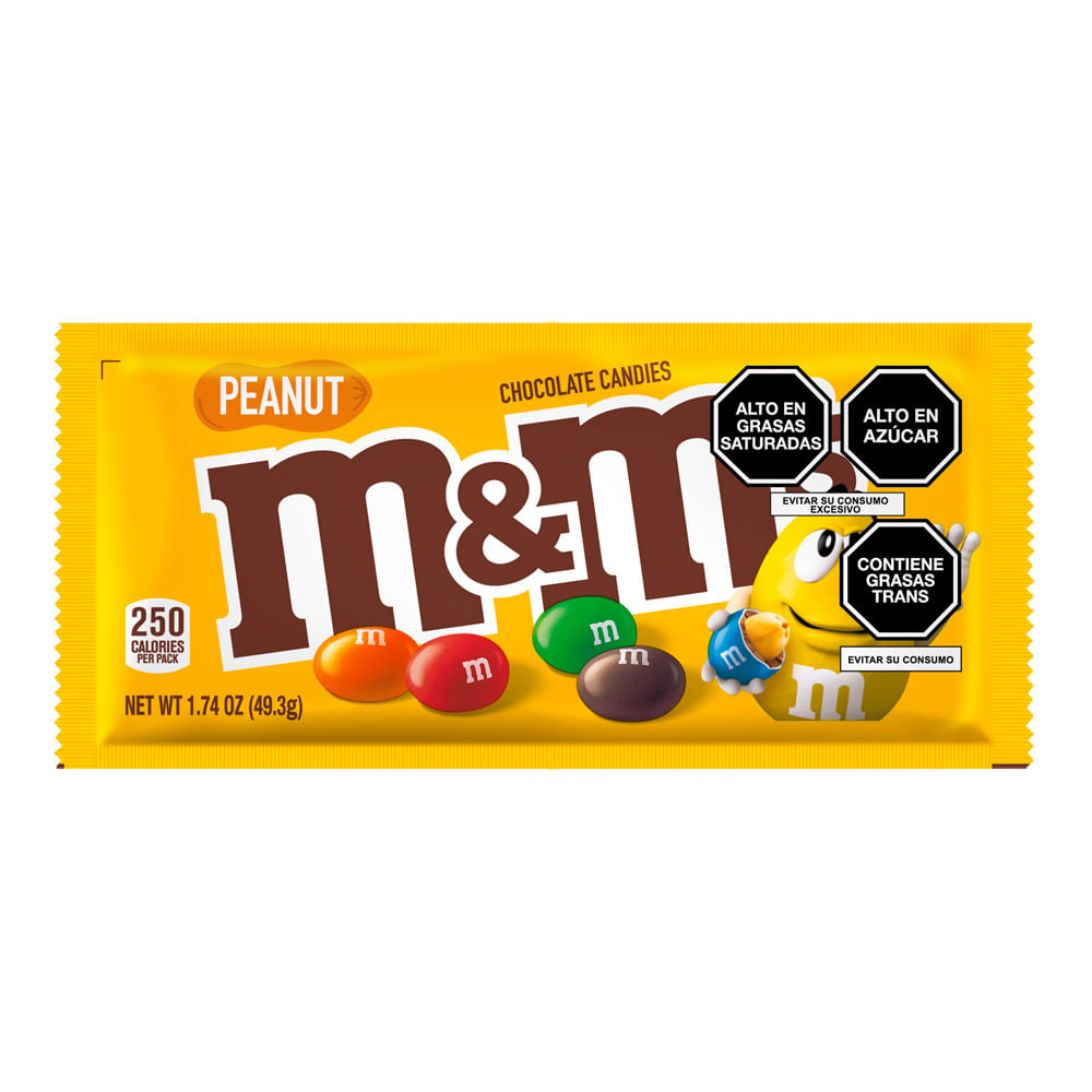 Chocolate Confitado m&m's Peanut 49.3g