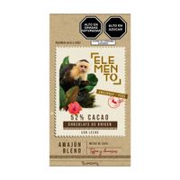 Chocolate de Origen con Leche Elemento 50g