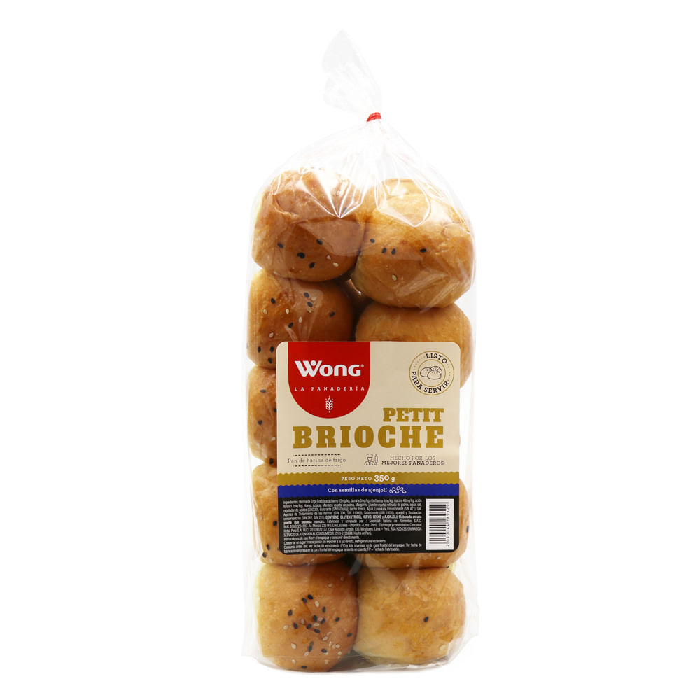 Petit Pan Brioche Wong 20un