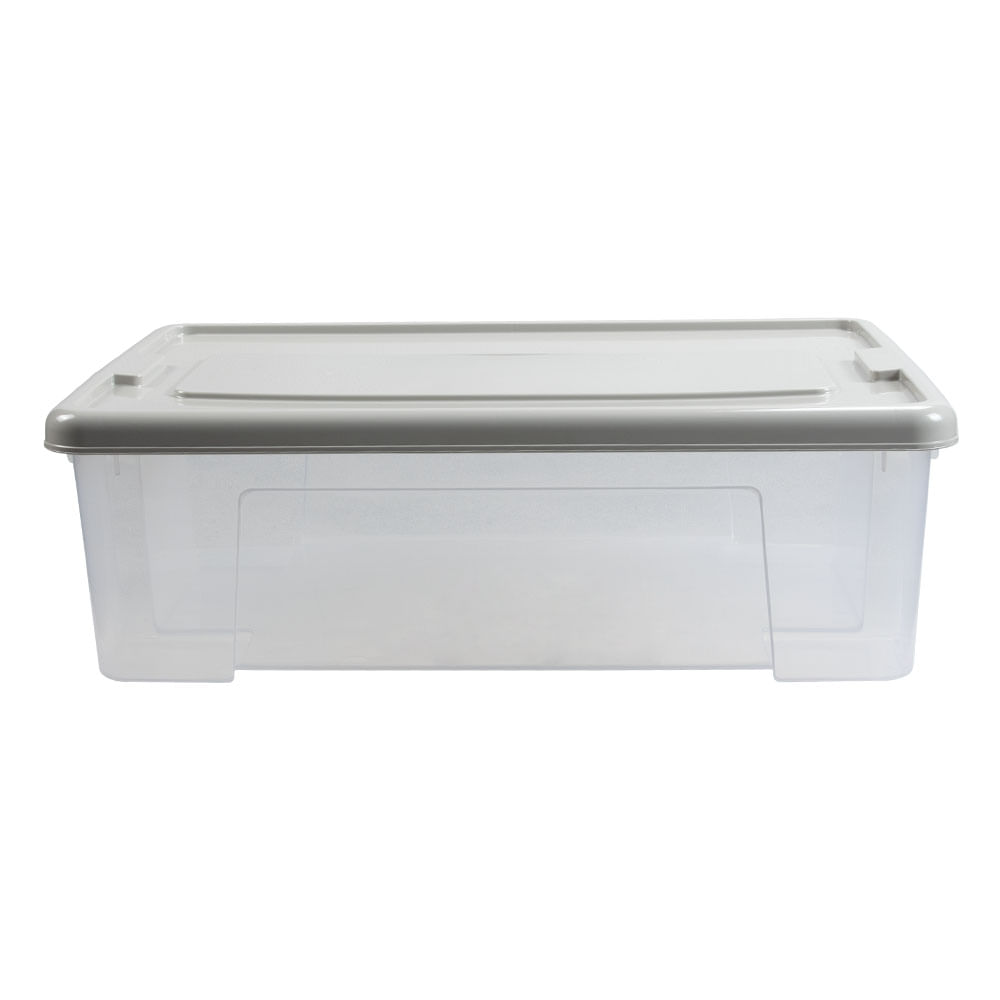 Caja Organizadora Krea Básica Piedra 30L