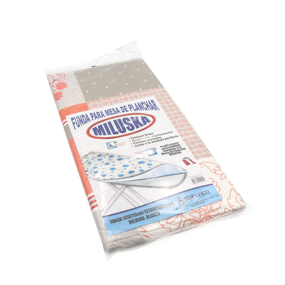 Funda para Mesa de Planchar Miluska 45x115cm Estampado