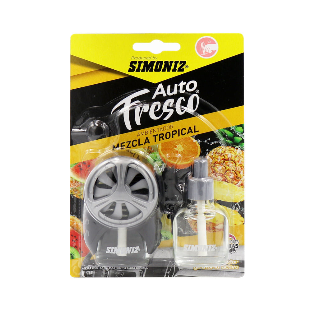 Ambientador para Auto Auto Fresco Mezcla Tropical