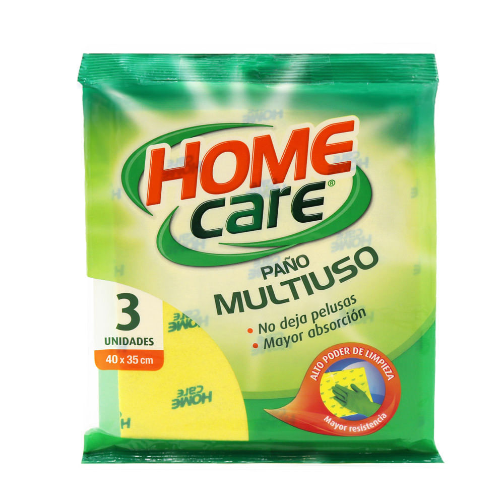Paños Multiusos Home Care 3un