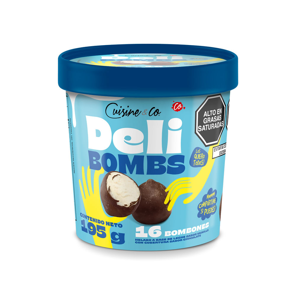 Helado Cuisine & Co Bombones 195g