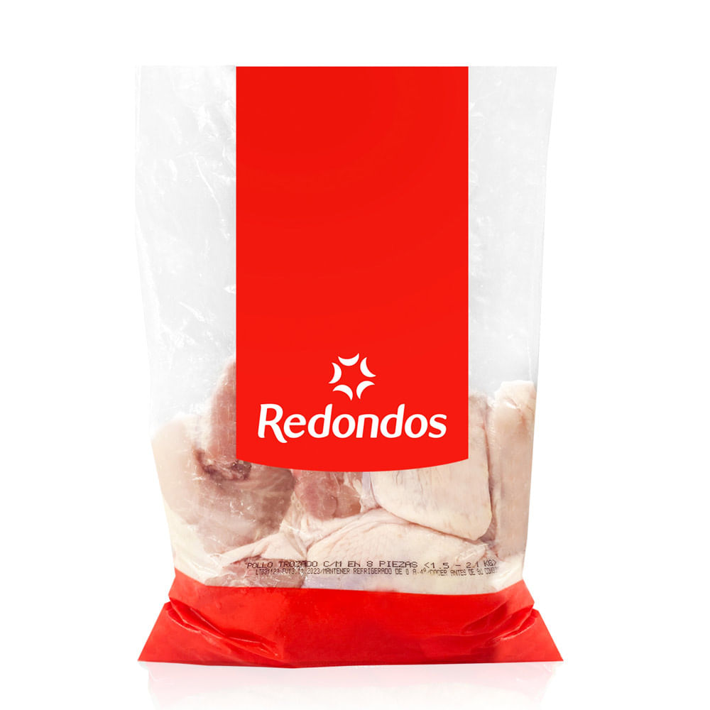 Pollo Entero en Trozos con Menudencia Redondos kg