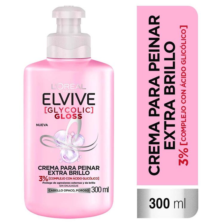 Crema-para-Peinar-Elvive-Glycolic-Gloss-300ml-1-351674795