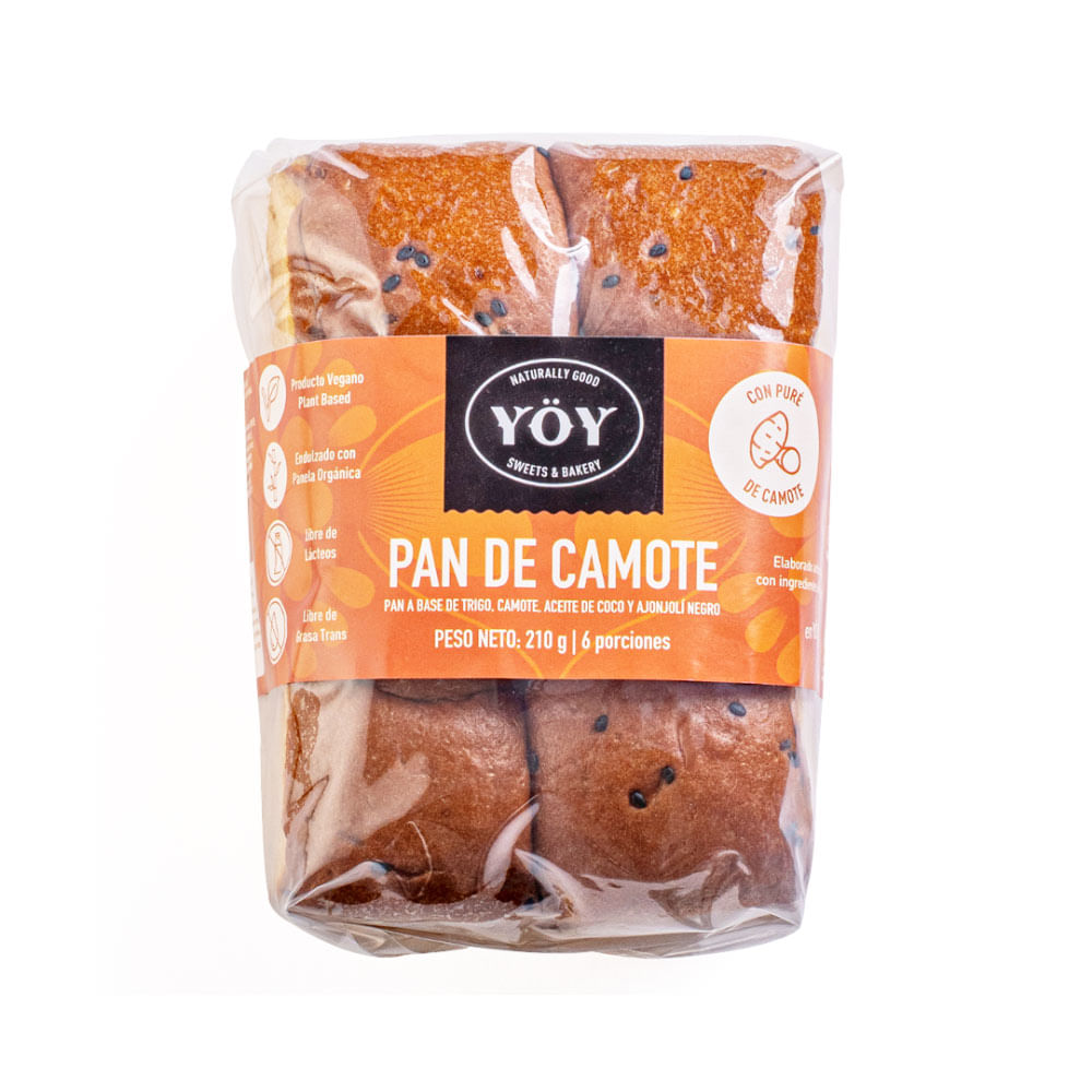Petit Pan de Camote Yöy Vegano 6un