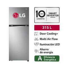 Refrigeradora-Top-Freezer-LG-GT31BPP-315L-Door-Cooling-Plateada-1-351647807