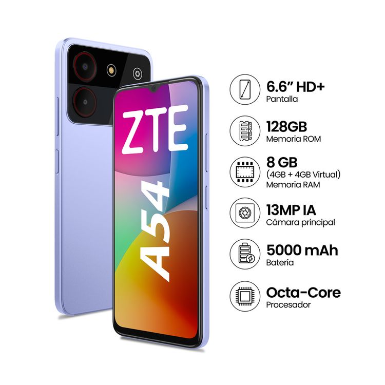 Smartphone-ZTE-Blade-A54-Lila-1-351674540