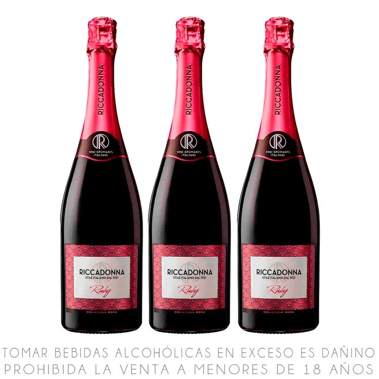 Tripack-Espumante-Ruby-Riccadonna-Semi-Dulce-Botella-750ml-1-351675616