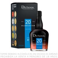 Ron Dictador 20 Años Botella 700ml