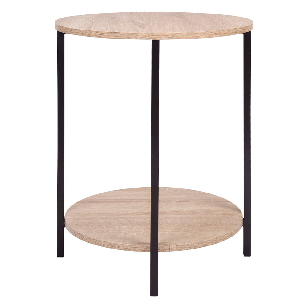 Mesa M+Design Lateral 2 Niveles Bianca 45x45x56.8cm