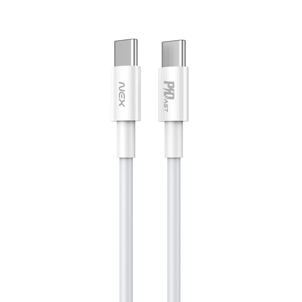Cable Nex USB-C 1m Blanco