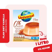 Flan Diet Universal de Vainilla Caja 19 g