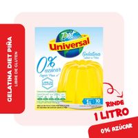Gelatina Diet Universal Piña Caja 19 g