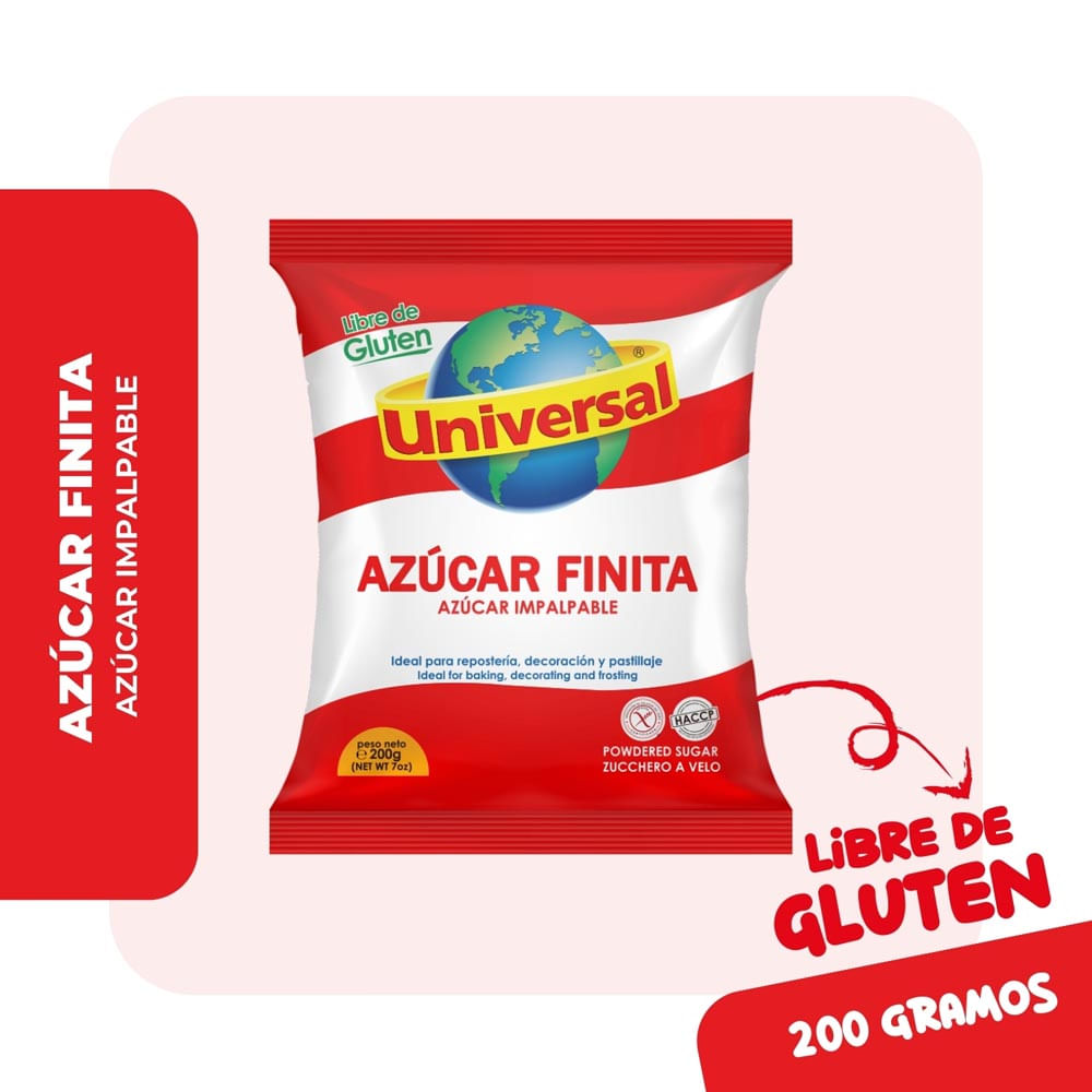 Azúcar Impalpable Universal 200 g