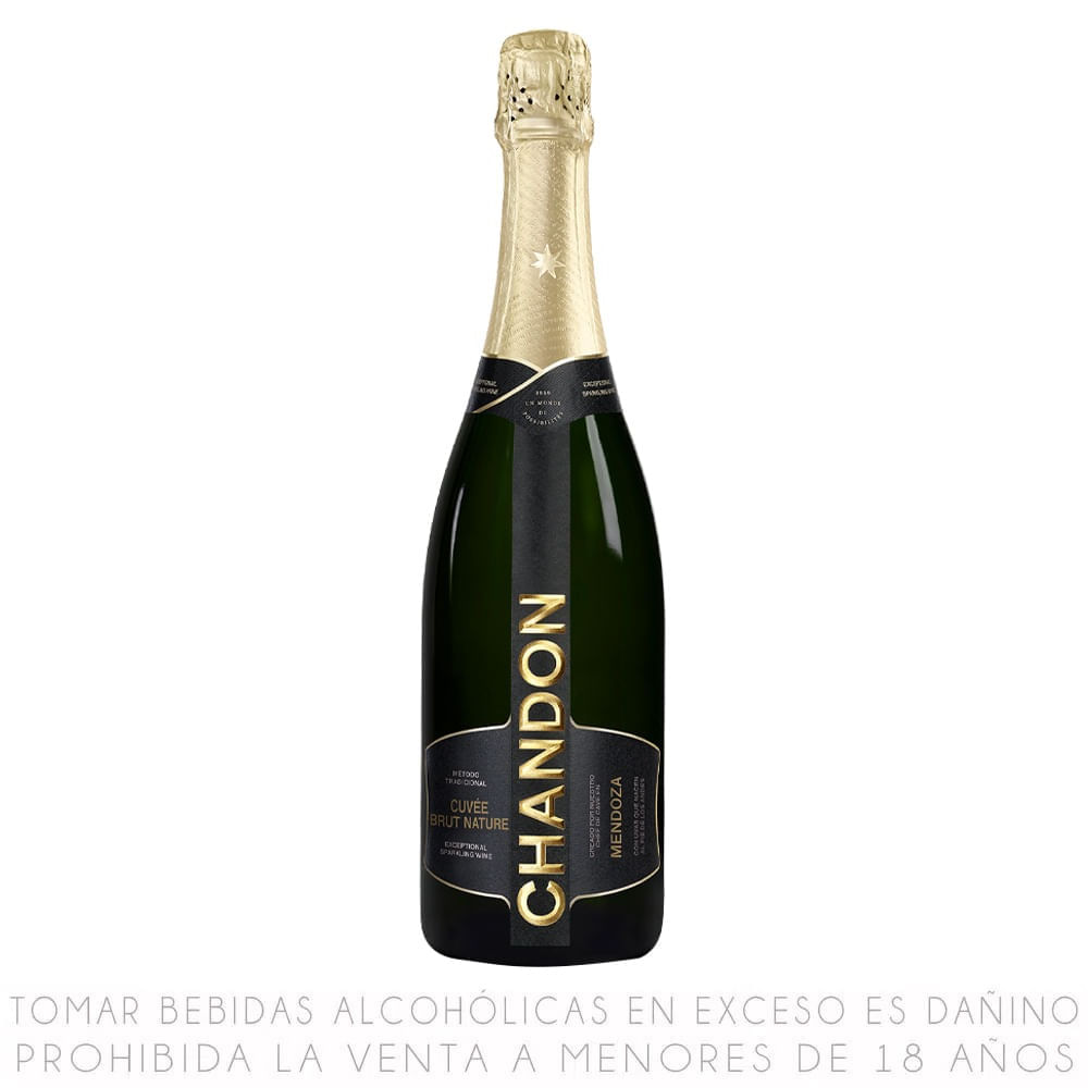 Espumante Cuvée Brut Nature Chandon Botella 750ml