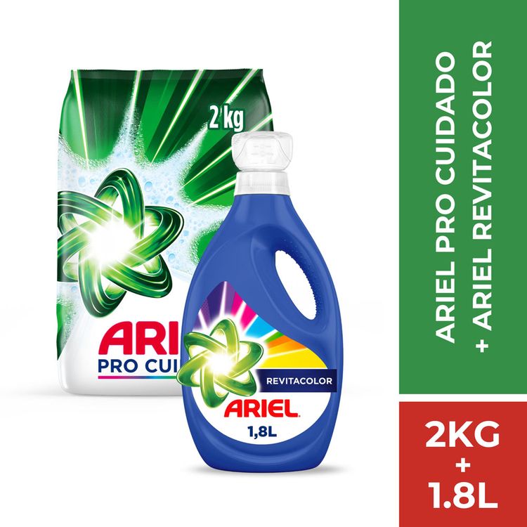 Pack-Detergente-Ariel-Pro-Cuidado-2kg-Revitacolor-1-8L-1-279288192