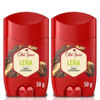 Twopack Desodorante en Barra Old Spice Leña 50g