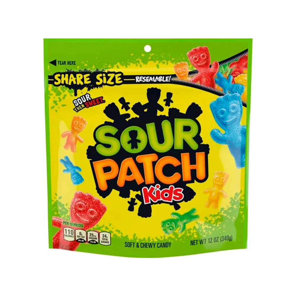 Gomitas Masticables Sour Patch Kids 340g