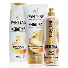 Pack-Pantene-Pro-V-Miracles-Keratina-Shampoo-Acondicionador-Crema-para-Peinar-1-351675910