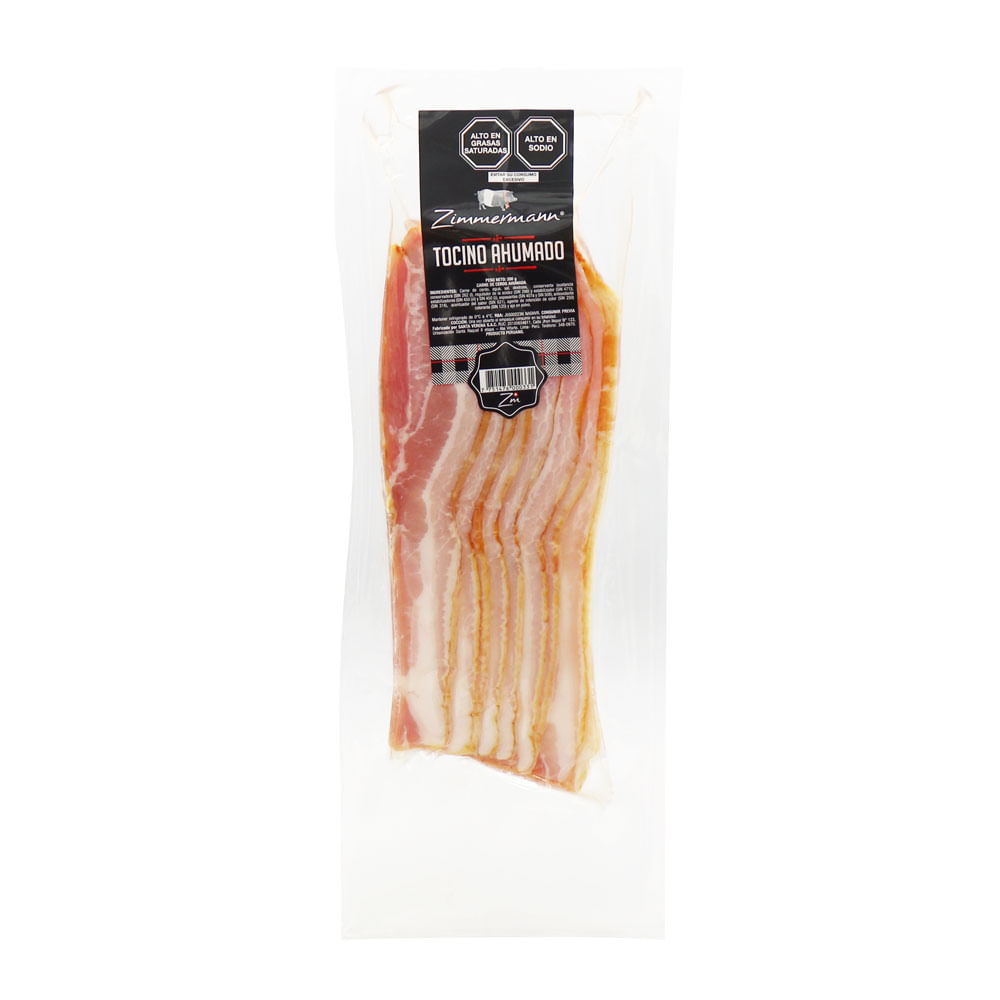Tocino Ahumado Zimmermann Paquete 200 g