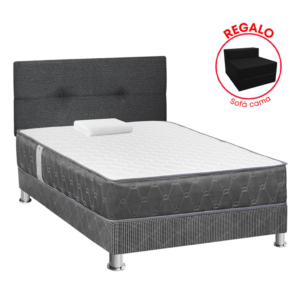Dormitorio Forli Acqua 1.5 Plazas + Sofá Cama