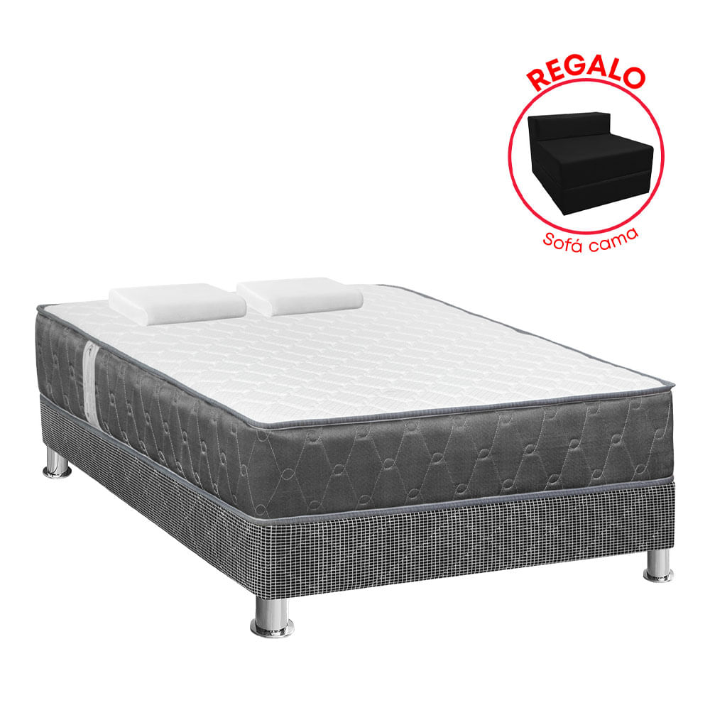 Cama Forli Acqua 2 Plazas + Sofá Cama