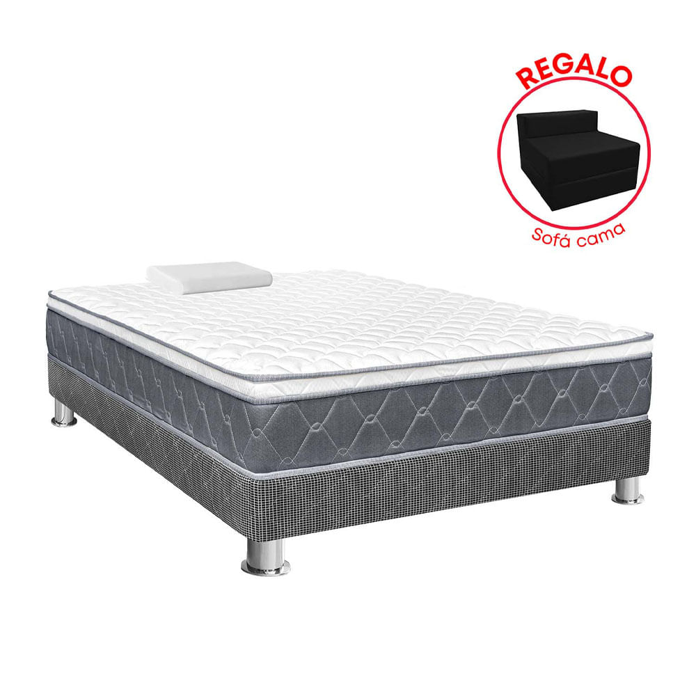 Cama Forli Vento 1.5 Plazas + Sofá