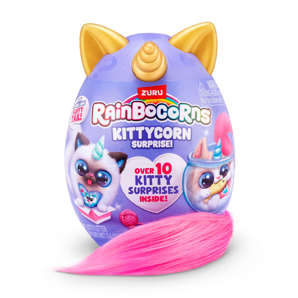 Peluche Gato Sorpresa Rainbocorns
