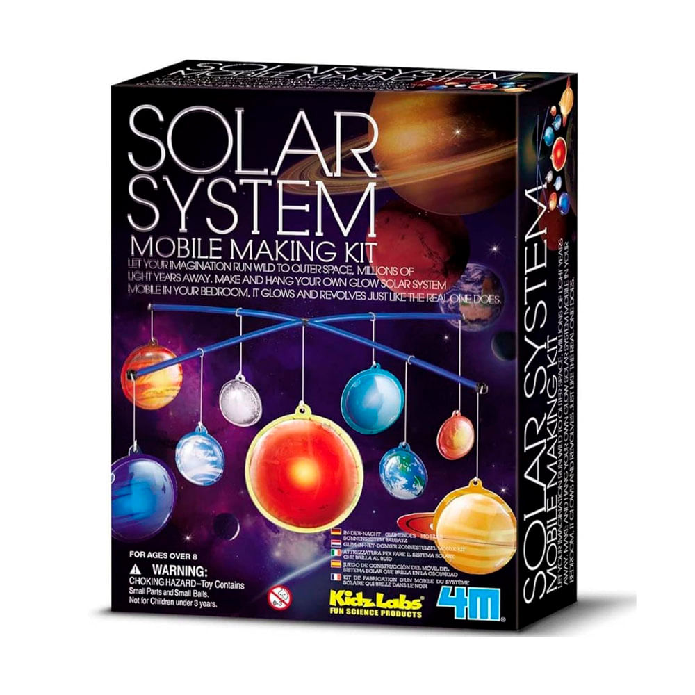 Set Crea Movil Brillante Sistema Solar