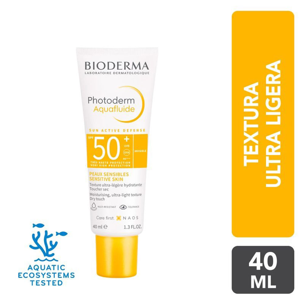 Protector Solar Bioderma Photoderm Aquafluide FPS50+ 40ml
