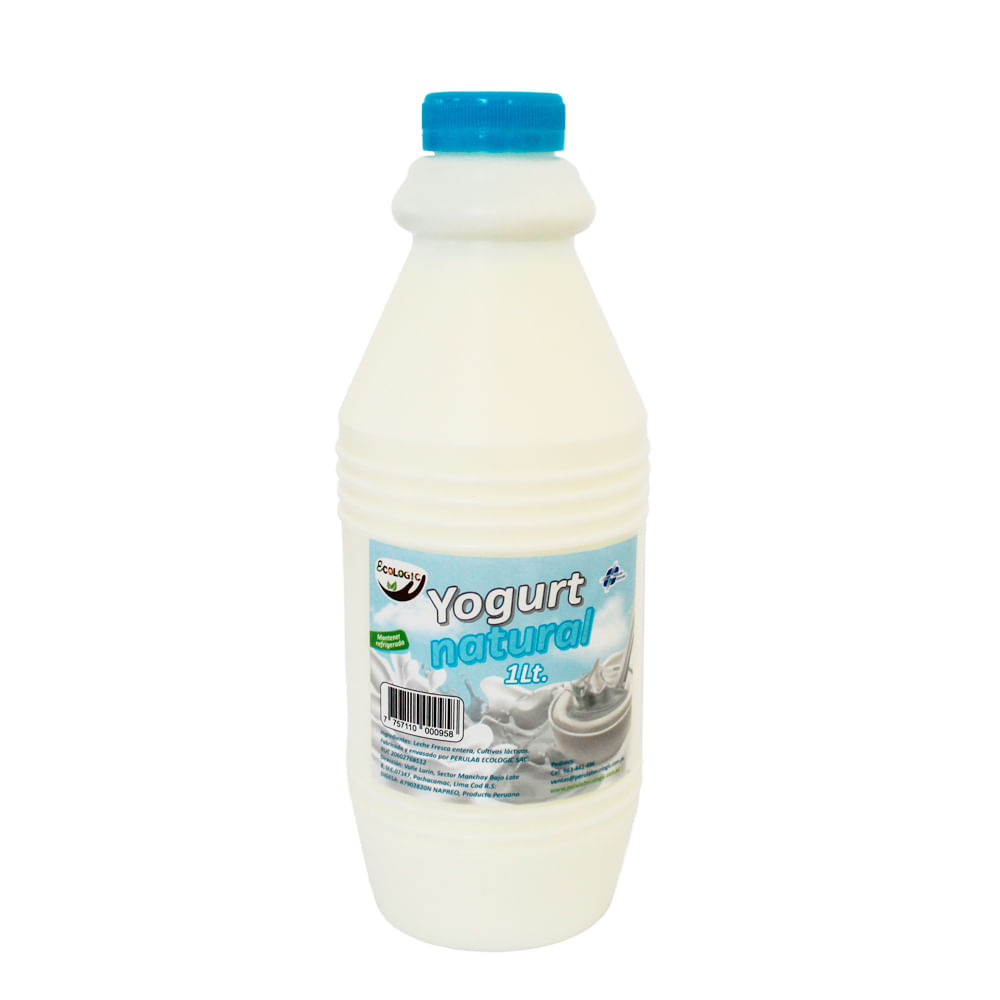 Yogurt Natural Ecologic 1L