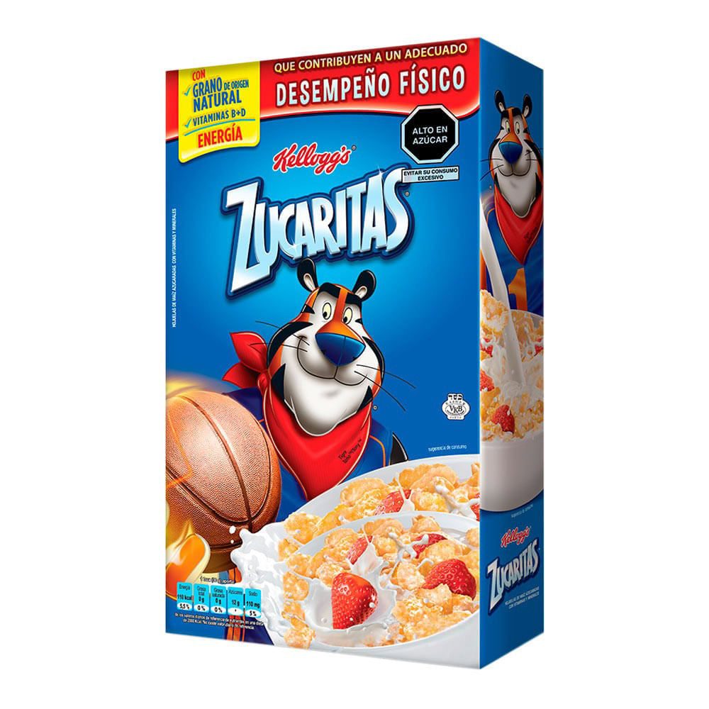 Hojuelas de Maíz Azucaradas Kellogg's Zucaritas 420g