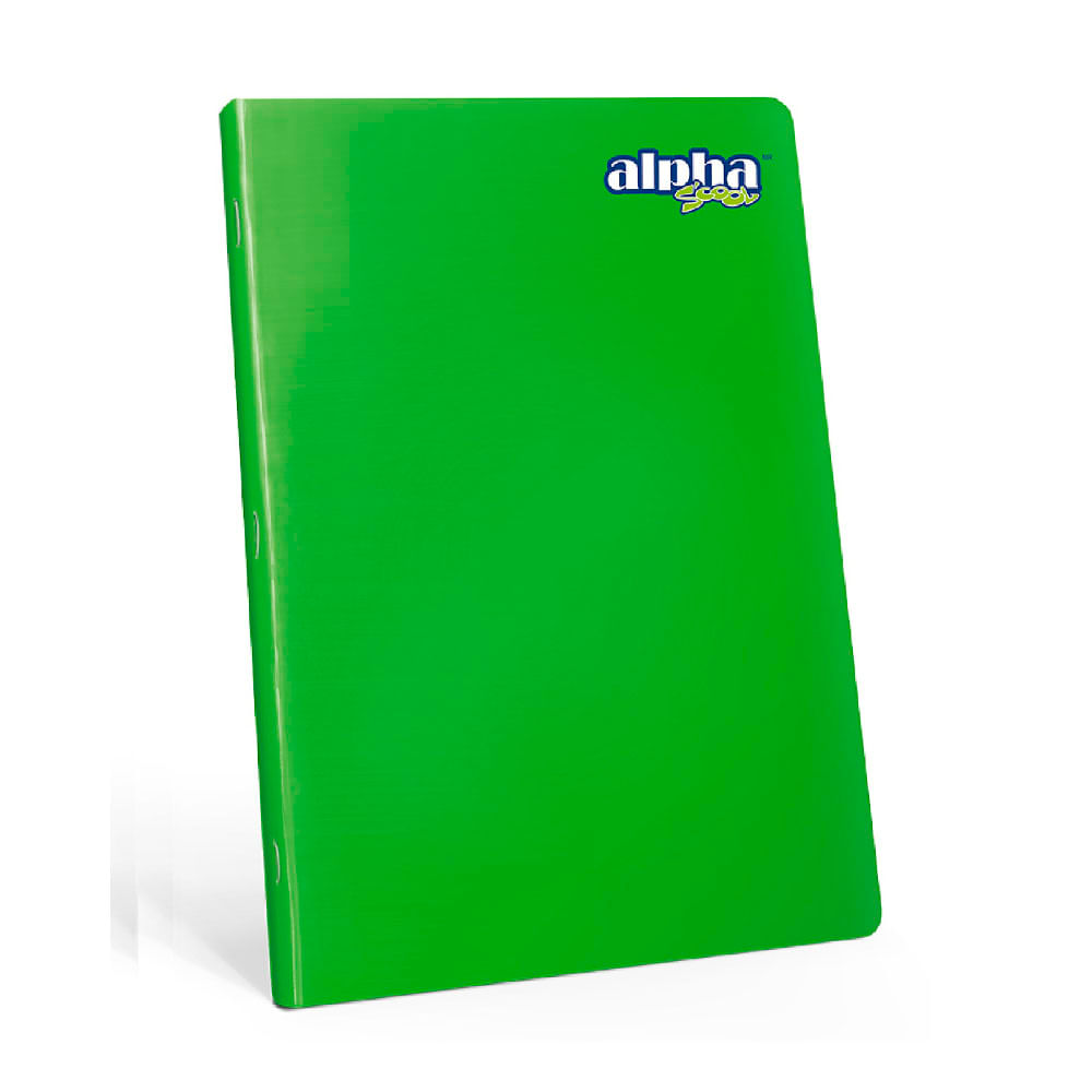Cuaderno Alpha Scool Rayado Surtido 92 Hojas